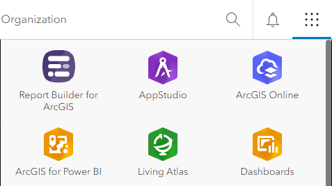 ArcGIS Online App Launcher